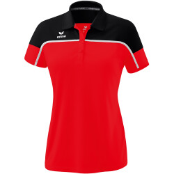 erima Change Poloshirt Damen rot/schwarz/weiß 36