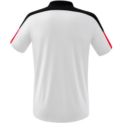 erima Change Poloshirt Herren weiß/schwarz/rot L