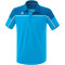 erima Change Poloshirt Herren curacao/mykonos/weiß S
