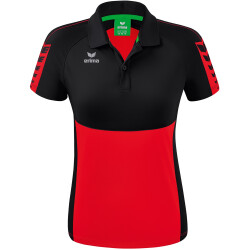 erima Six Wings Poloshirt Damen rot/schwarz 40