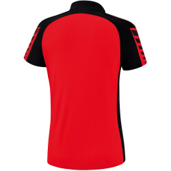erima Six Wings Poloshirt Damen rot/schwarz 40