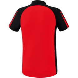 erima Six Wings Poloshirt rot/schwarz L