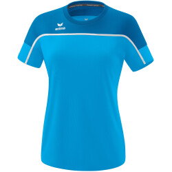 erima Change T-Shirt Damen curacao/mykonos/weiß 34