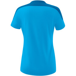 erima Change T-Shirt Damen curacao/mykonos/weiß 34