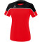 erima Change T-Shirt Damen rot/schwarz/weiß 40