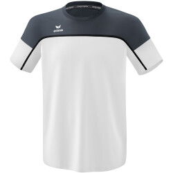 erima Change T-Shirt Herren weiß/slate grey/schwarz M