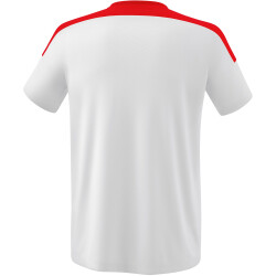 erima Change T-Shirt Herren weiß/rot/schwarz L