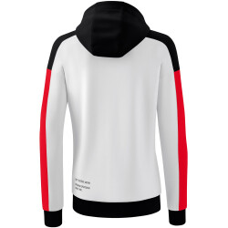 erima Change Hoodie Damen weiß/schwarz/rot 34