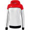 erima Change Hoodie Damen weiß/rot/schwarz 38