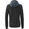 erima Change Hoodie Damen black grey/slate grey/weiß 34