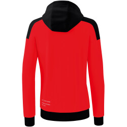 erima Change Hoodie Damen rot/schwarz/weiß 36