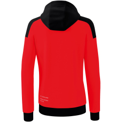 erima Change Hoodie Damen rot/schwarz/weiß 44