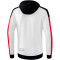 erima Change Hoodie Kinder weiß/schwarz/rot 152