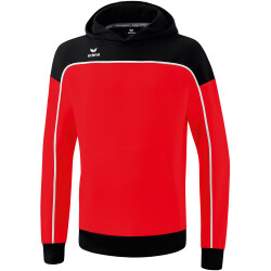 erima Change Hoodie Kinder rot/schwarz/weiß 152
