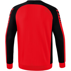 erima Six Wings Sweatshirt rot/schwarz 116