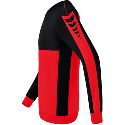 erima Six Wings Sweatshirt rot/schwarz 140