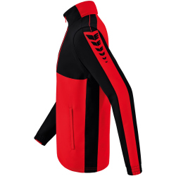 erima Six Wings Funktionsjacke mit abnehmbaren &Auml;rmeln rot/schwarz L