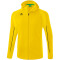 erima Liga Star Trainingsjacke mit Kapuze Kinder gelb/schwarz 104