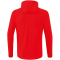 erima Liga Star Trainingsjacke mit Kapuze Kinder rot/weiß 116