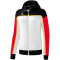erima Change Trainingsjacke mit Kapuze Damen weiß/schwarz/rot 34