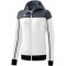 erima Change Trainingsjacke mit Kapuze Damen weiß/slate grey/schwarz 42