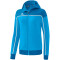 erima Change Trainingsjacke mit Kapuze Damen curacao/mykonos/weiß 36