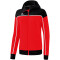 erima Change Trainingsjacke mit Kapuze Damen rot/schwarz/weiß 38