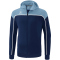 erima Change Trainingsjacke mit Kapuze Kinder new navy/faded denim/wei&szlig; 128
