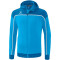 erima Change Trainingsjacke mit Kapuze Kinder curacao/mykonos/weiß 128