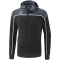 erima Change Trainingsjacke mit Kapuze Kinder black grey/slate grey/wei&szlig; 128