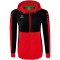 erima Six Wings Trainingsjacke mit Kapuze Damen rot/schwarz 36