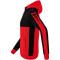 erima Six Wings Trainingsjacke mit Kapuze rot/schwarz 116