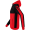 erima Six Wings Trainingsjacke mit Kapuze rot/schwarz XXL