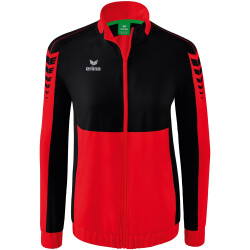 erima Six Wings Präsentationsjacke Damen rot/schwarz 40