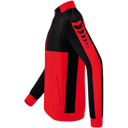 erima Six Wings Präsentationsjacke rot/schwarz 128