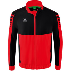 erima Six Wings Präsentationsjacke rot/schwarz 152