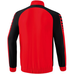 erima Six Wings Präsentationsjacke rot/schwarz 152