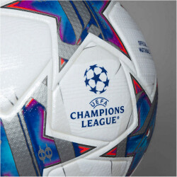 adidas UEFA Champions League Fußball 001A - white/silvmt/brcyan/r 5