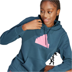 adidas Future Icons Badge of Sport Bomber Hoodie Damen