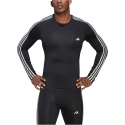 adidas Techfit 3-Streifen Sweatshirt Herren