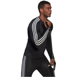 adidas Techfit 3-Streifen Sweatshirt Herren