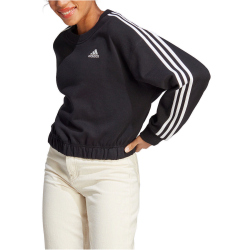 adidas Essentials 3-Streifen Cropped Sweatshirt Damen