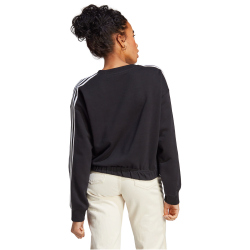 adidas Essentials 3-Streifen Cropped Sweatshirt Damen