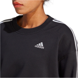 adidas Essentials 3-Streifen Cropped Sweatshirt Damen