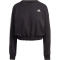 adidas Essentials 3-Streifen Cropped Sweatshirt Damen
