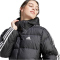 adidas Essentials 3-Streifen Midweight Daunenjacke mit Kapuze Damen