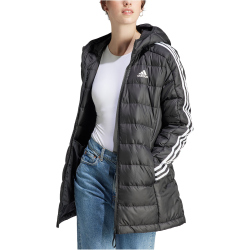 adidas Essentials 3-Streifen Light Daunenparka mit Kapuze...