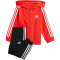 adidas Essentials Shiny Baby-Trainingsanzug mit Kapuze