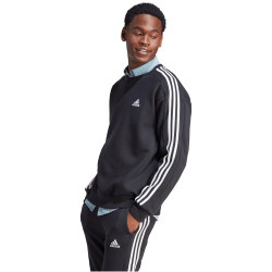 adidas Essentials 3-Streifen Boxy Sweatshirt Herren