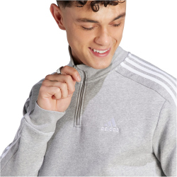 adidas Essentials 3-Streifen 1/4-Zip Sweatshirt Herren